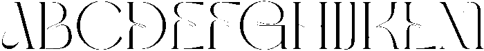 NICOLE Regular otf (400) Font UPPERCASE