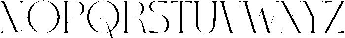 NICOLE Regular otf (400) Font UPPERCASE