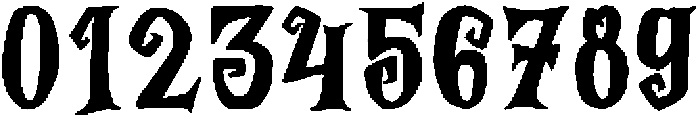 NIGHTMARE otf (400) Font OTHER CHARS