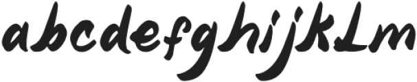 Niagato-Regular otf (400) Font LOWERCASE