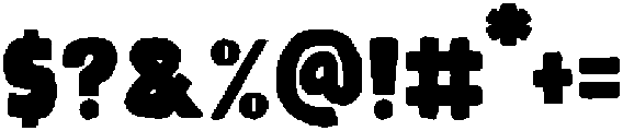 Nibblo otf (400) Font OTHER CHARS