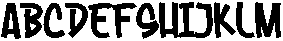 Nice Dream Regular otf (400) Font UPPERCASE