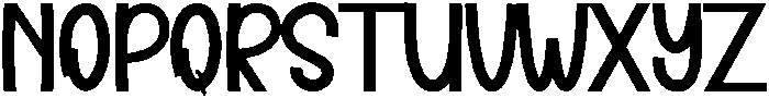 Nice Girl Regular otf (400) Font UPPERCASE