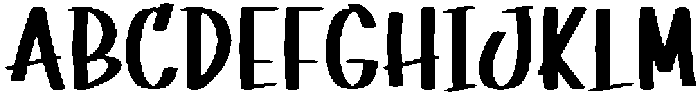 Nice Girl Regular otf (400) Font UPPERCASE