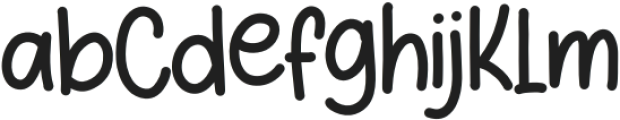 NiceBroyRegular otf (400) Font UPPERCASE