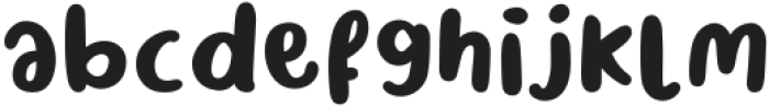 NiceWeatherRegular otf (400) Font LOWERCASE