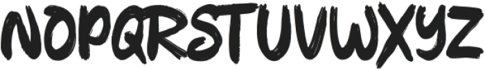 NickHustle-Regular otf (400) Font UPPERCASE
