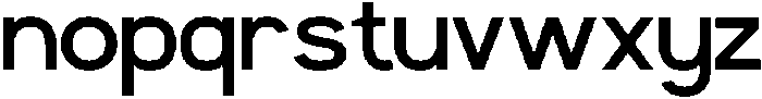 Nicksen Regular otf (400) Font LOWERCASE