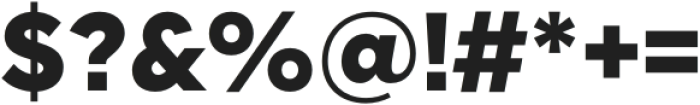 Nicky Sans Black otf (900) Font OTHER CHARS
