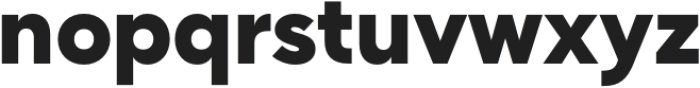 Nicky Sans Black otf (900) Font LOWERCASE