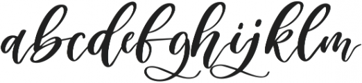 Nicoletta Script ttf (400) Font LOWERCASE