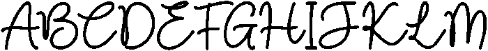 Nicolla Sunfield otf (400) Font UPPERCASE