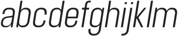 Nicon ExtraLight Italic otf (200) FONT