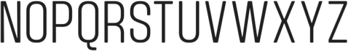 Nicon ExtraLight otf (200) Font UPPERCASE