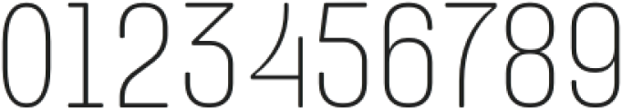 Nicon Thin otf (100) Font OTHER CHARS