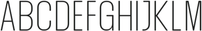 Nicon Thin otf (100) Font