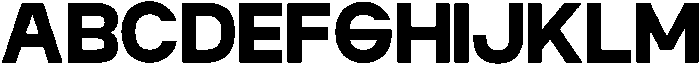 Niela ExtraBold otf (700) Font UPPERCASE