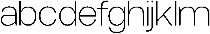 Niela ExtraLight otf (200) FONT