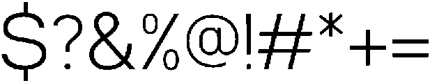 Niela Light otf (300) Font OTHER CHARS