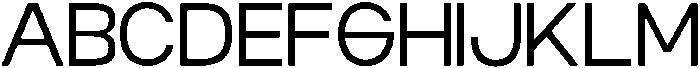Niela Regular otf (400) Font UPPERCASE