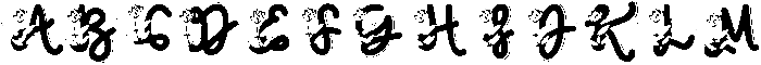 Niftybou Regular otf (400) Font UPPERCASE