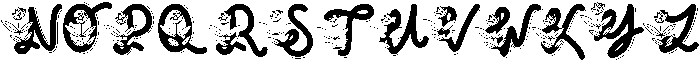 Niftybou Regular otf (400) Font UPPERCASE