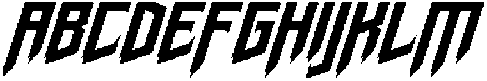 Nighstema otf (400) Font UPPERCASE