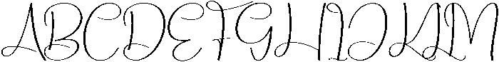 Night Christmas Regular otf (400) Font UPPERCASE