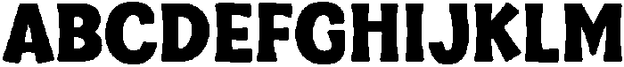 Night Folks Regular otf (400) Font UPPERCASE