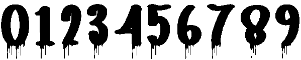 Night Ghost Regular otf (400) Font OTHER CHARS