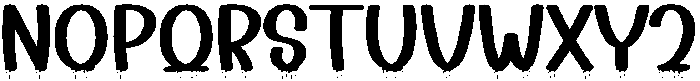 Night Ghost Regular otf (400) Font LOWERCASE