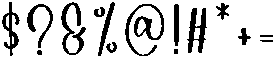 Night Light Regular otf (300) Font OTHER CHARS