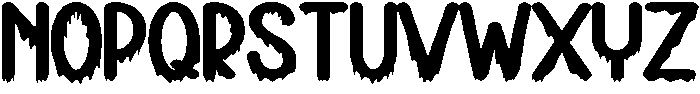 Night Mare Regular otf (400) Font UPPERCASE