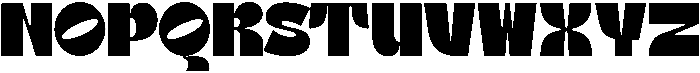 Night Mode Black otf (900) Font UPPERCASE