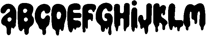 Night Party Regular otf (400) Font UPPERCASE