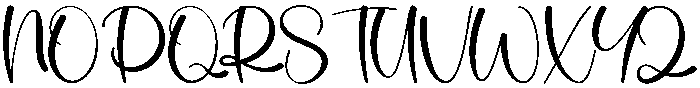 Night Regular otf (400) Font UPPERCASE