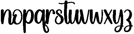 Night Regular otf (400) Font LOWERCASE