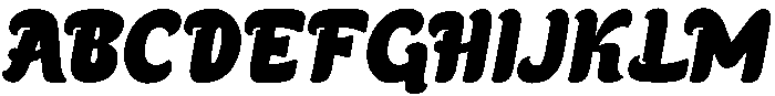 Night Sunday Regular otf (400) Font UPPERCASE
