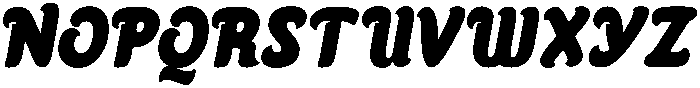 Night Sunday Regular otf (400) Font UPPERCASE
