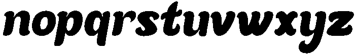 Night Sunday Regular otf (400) Font LOWERCASE