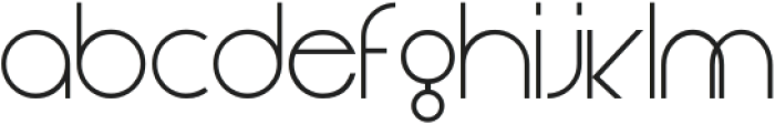 Night otf (400) Font LOWERCASE