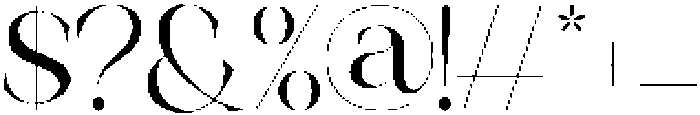 NightAmore-Regular otf (400) Font OTHER CHARS