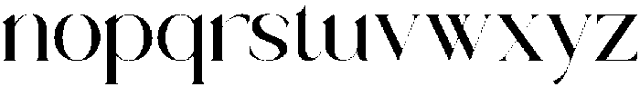 NightAmore-Regular otf (400) Font LOWERCASE