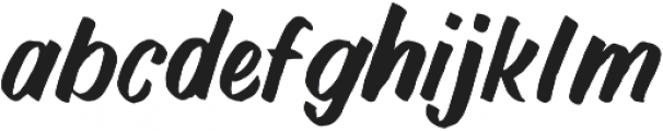 NightBrush otf (400) Font LOWERCASE