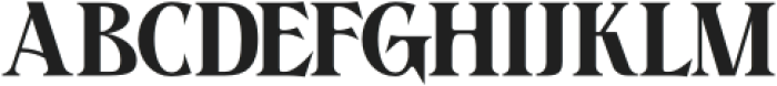 NightGeorgia-Regular otf (400) Font UPPERCASE