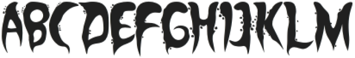NightSecret-Regular otf (400) Font UPPERCASE