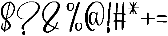 Nightday Regular otf (400) Font OTHER CHARS