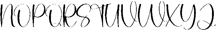Nightday Regular otf (400) Font UPPERCASE