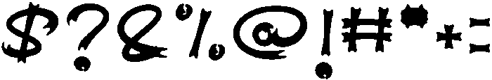 Nightday Regular otf (400) Font OTHER CHARS