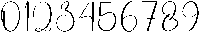 Nightday Regular otf (400) Font OTHER CHARS